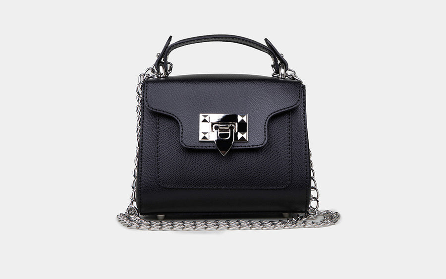 Miss Mini Saffiano Black