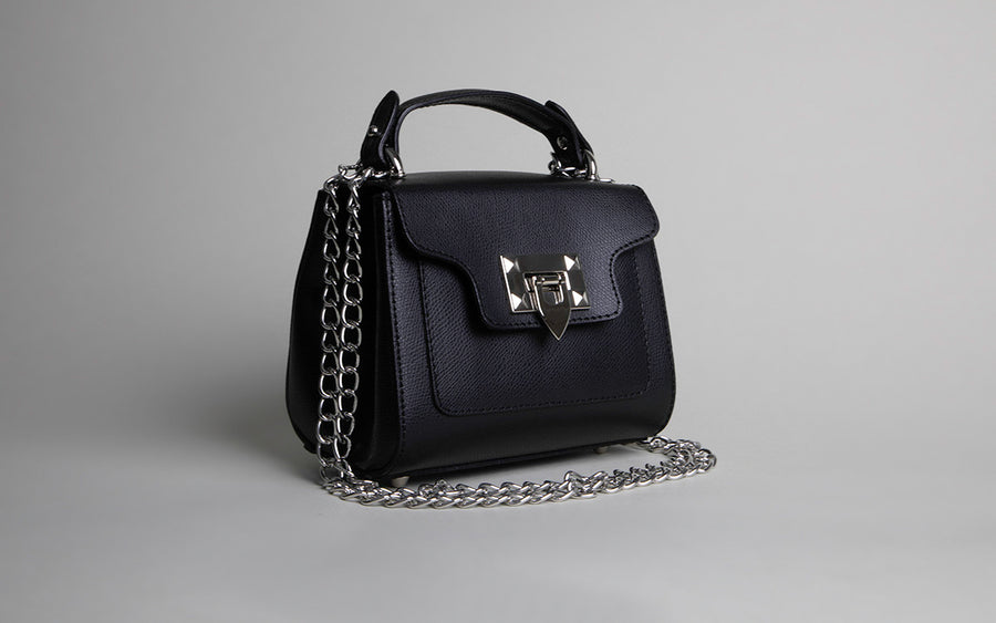 Miss Mini Saffiano Black